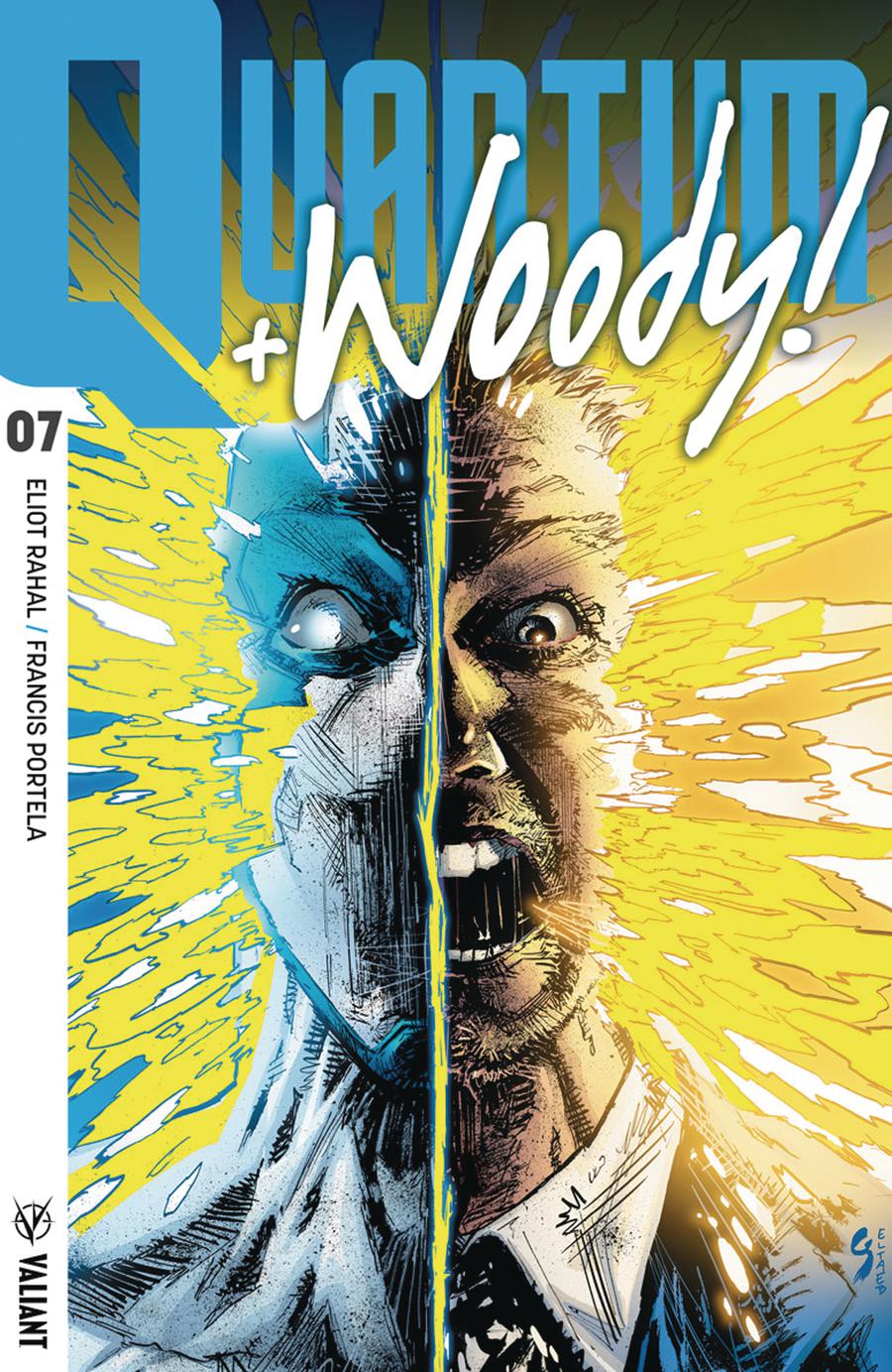 Quantum & Woody Vol 4 #7 Cover D Incentive Geoff Shaw Extreme Ultra-Foil Chase Variant Cover