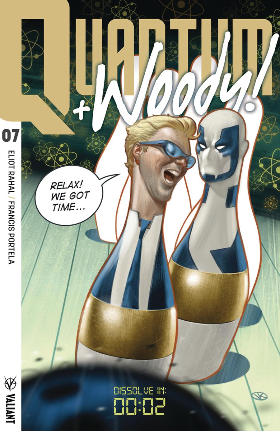 Quantum & Woody Vol 4 #7 Cover E Incentive Viktor Kalvachev Quantum & Woody Icon Variant Cover