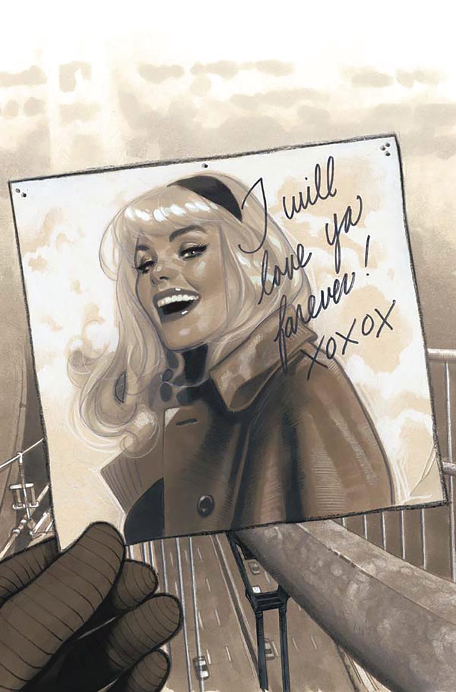 Peter Parker Spectacular Spider-Man #300 Cover R DF Exclusive Adam Hughes Copic Sepia Variant Cover Signed By Adam Hughes