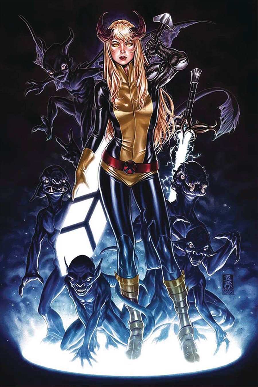New Mutants Dead Souls #1 Cover M DF Comic Sketch Art Exclusive Virgin Variant Cover Signed By Matthew Rosenberg