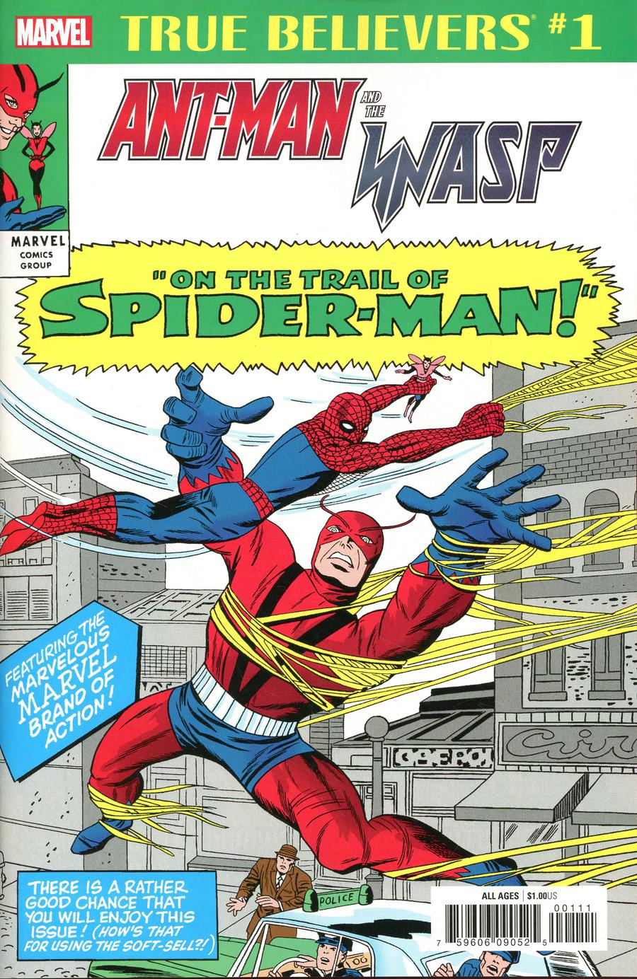 True Believers Ant-Man And The Wasp On The Trail Of Spider-Man #1