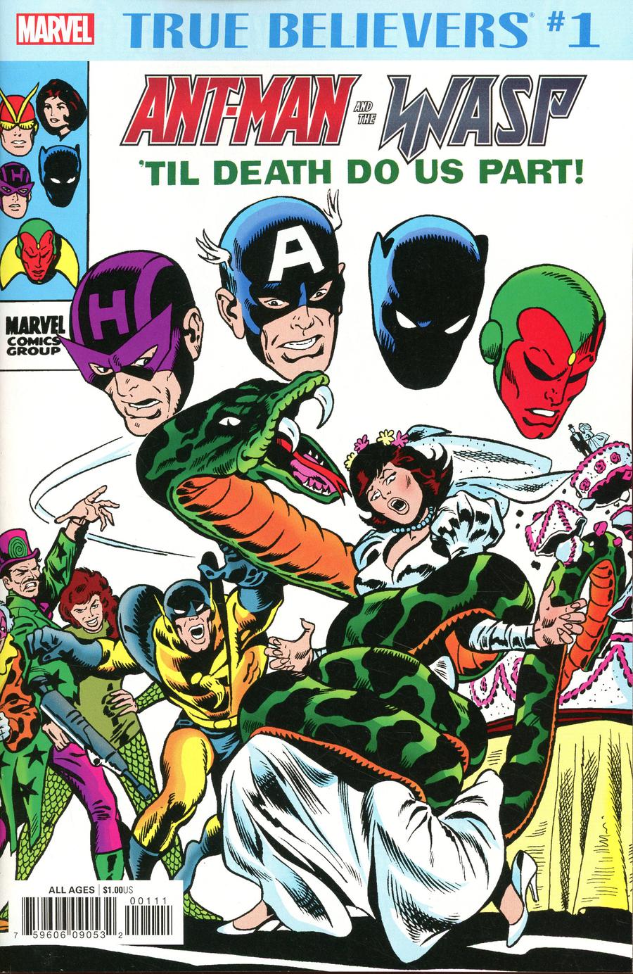 True Believers Ant-Man And The Wasp Til Death Do Us Part #1
