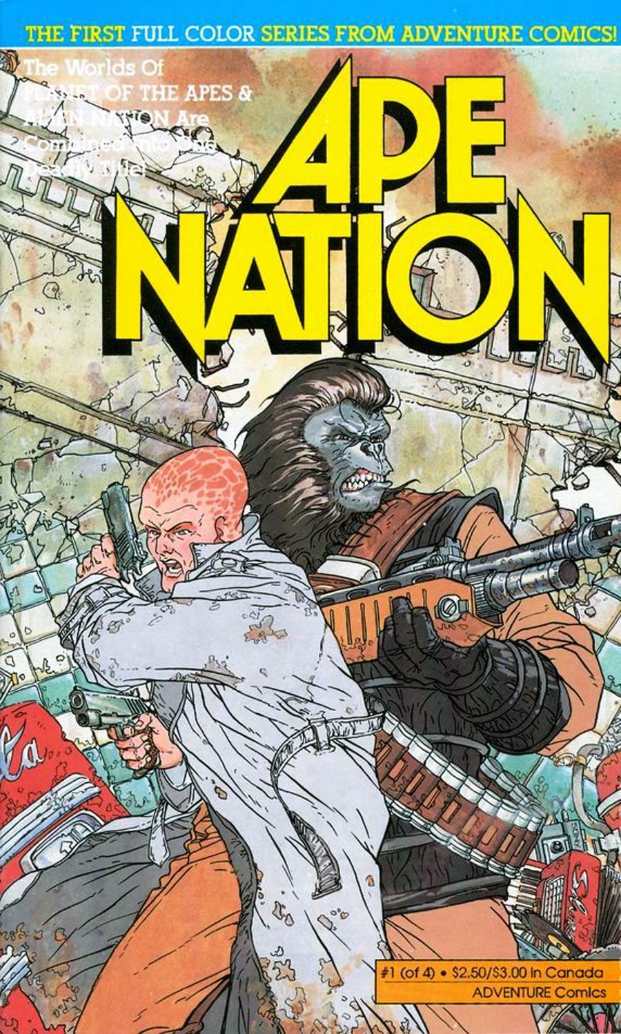 Ape Nation #1 Cover A Regular Cover