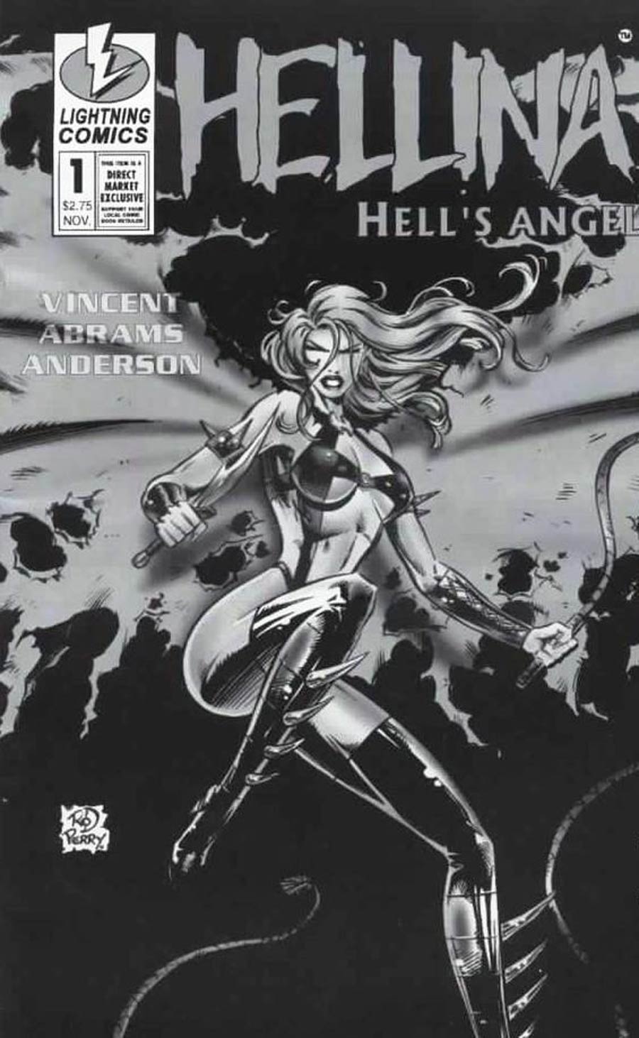 Hellina Hells Angel #1 Cover C Platinum Variant