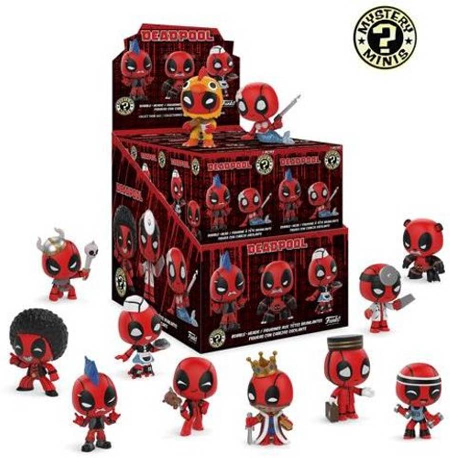 Deadpool Playtime Mystery Minis Blind Mystery Box