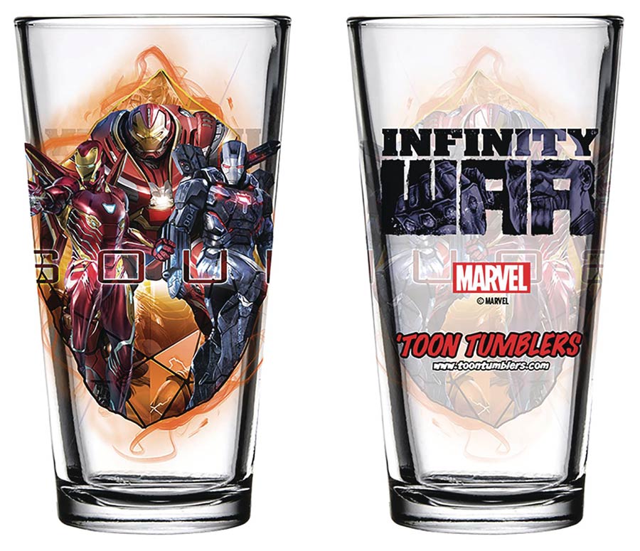 Toon Tumblers Avengers Infinity War - Iron Man And War Machine