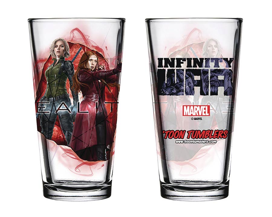Toon Tumblers Avengers Infinity War - Black Widow And Scarlet Witch