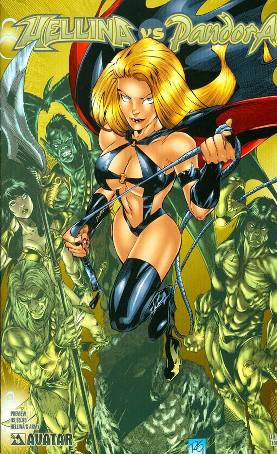Hellina Vs Pandora Preview Cover C Hellinas Army Gabriel Rearte