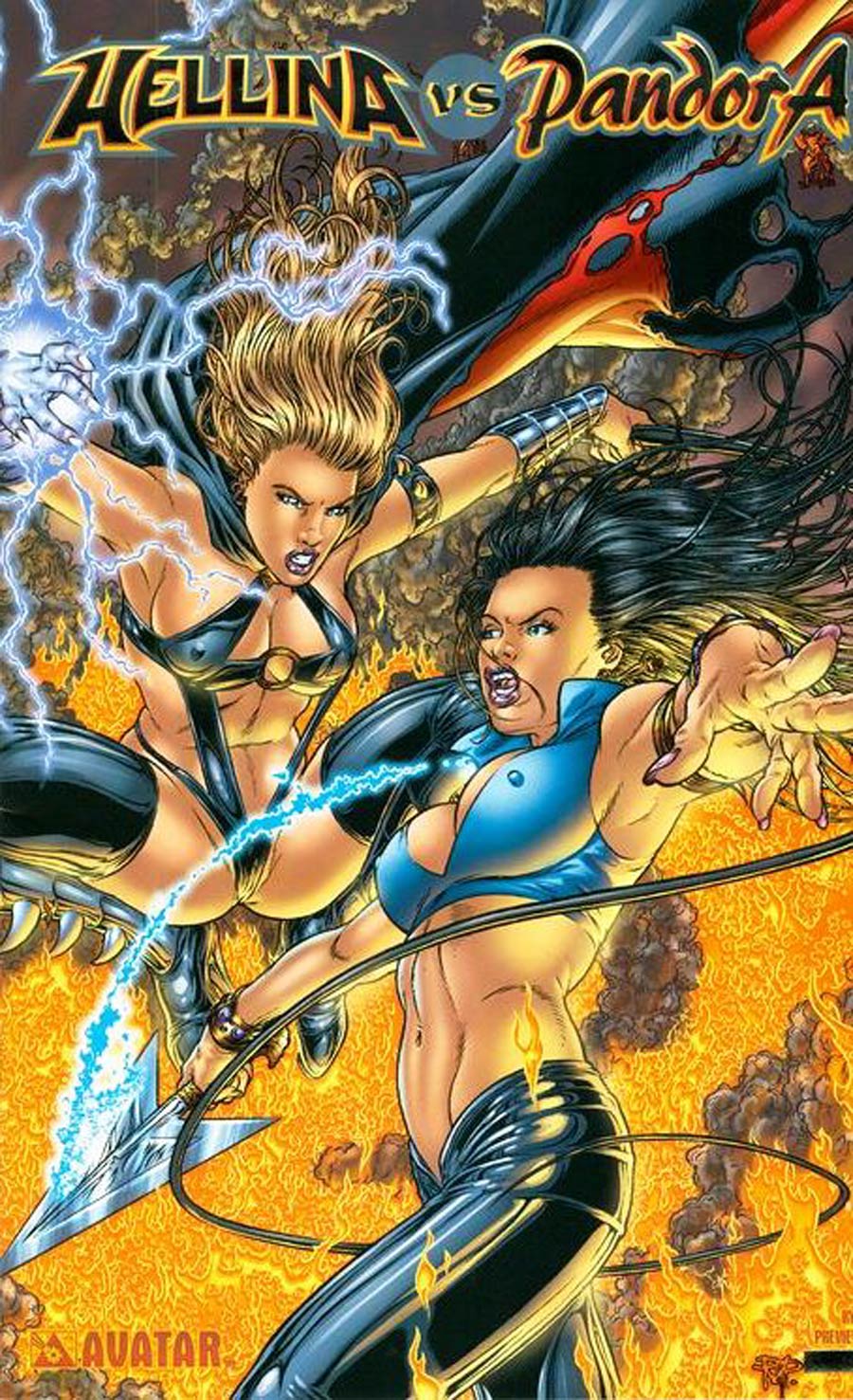 Hellina Vs Pandora Preview Cover E Platinum Cover Juan Jose Ryp