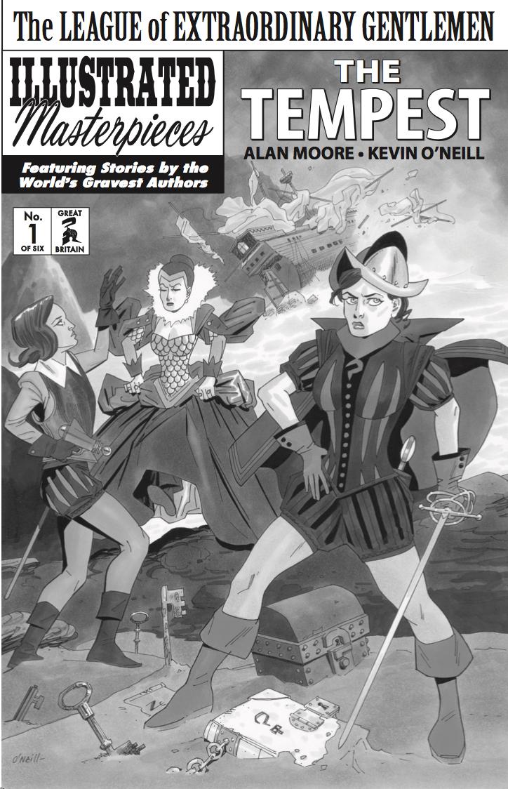 League Of Extraordinary Gentlemen Tempest #1 Cover B Incentive Kevin ONeill Sketch Cover