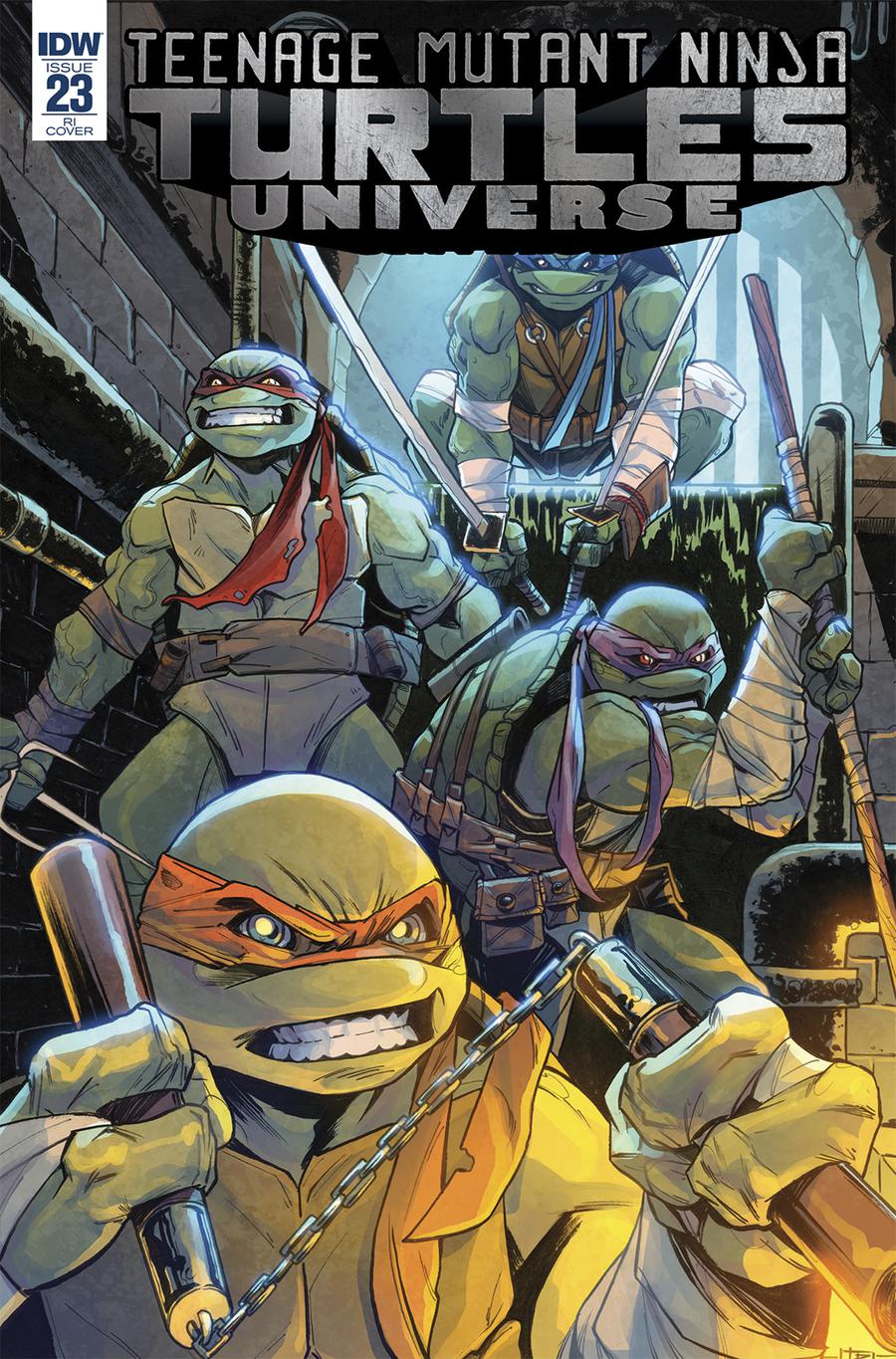 Teenage Mutant Ninja Turtles Universe #23 Cover C Incentive Marco Itri Variant Cover