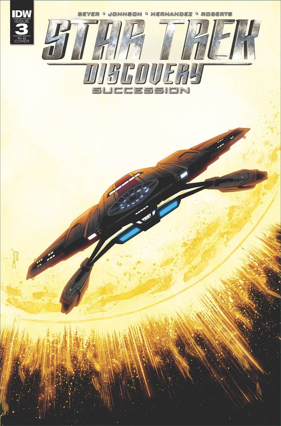 Star Trek Discovery Succession #3 Cover D Incentive Declan Shalvey & Jordie Bellaire Ships Of The Line Variant Cover