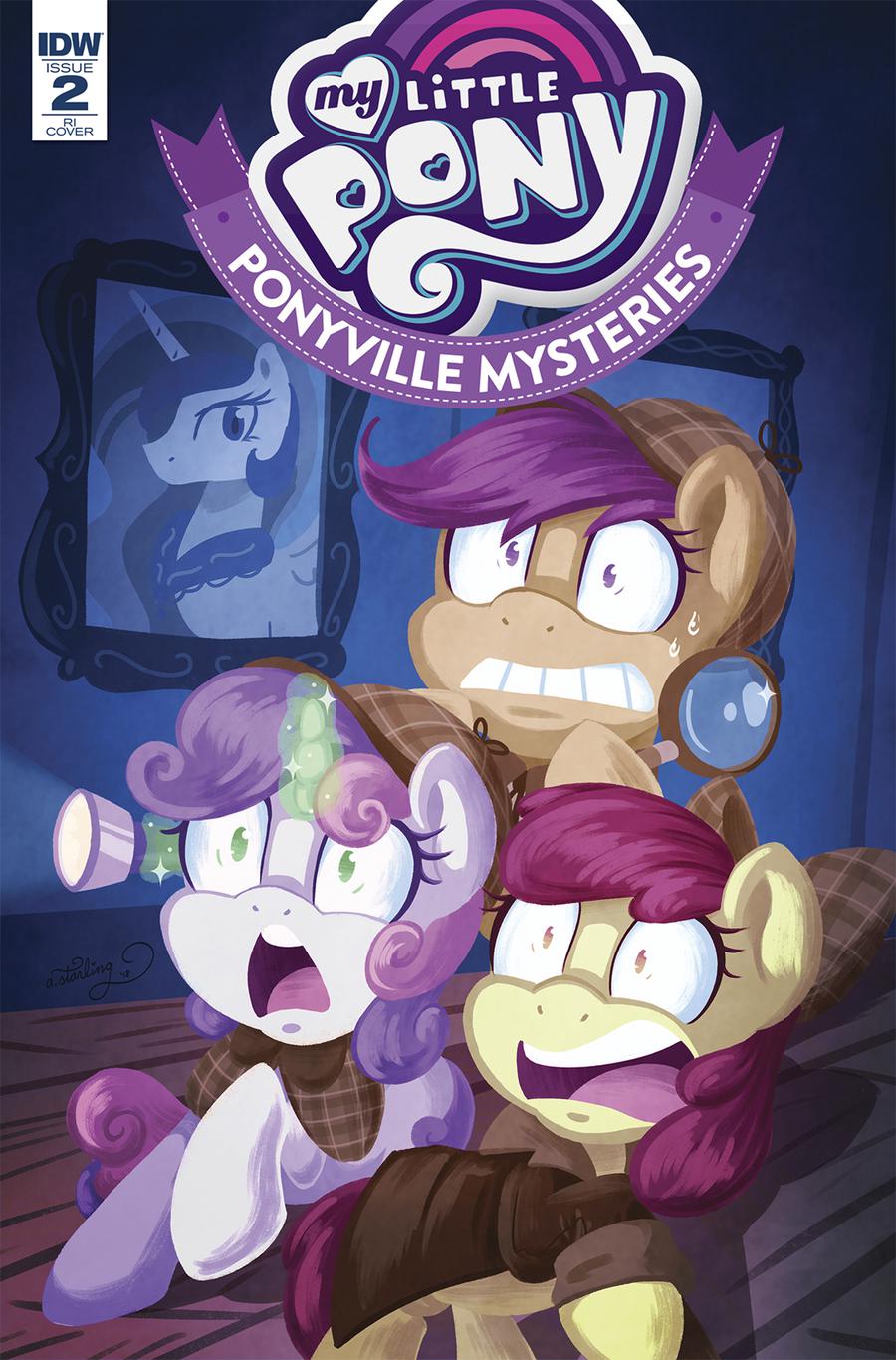 My Little Pony Ponyville Mysteries #2 Cover C Incentive Abigail Starling Variant Cover