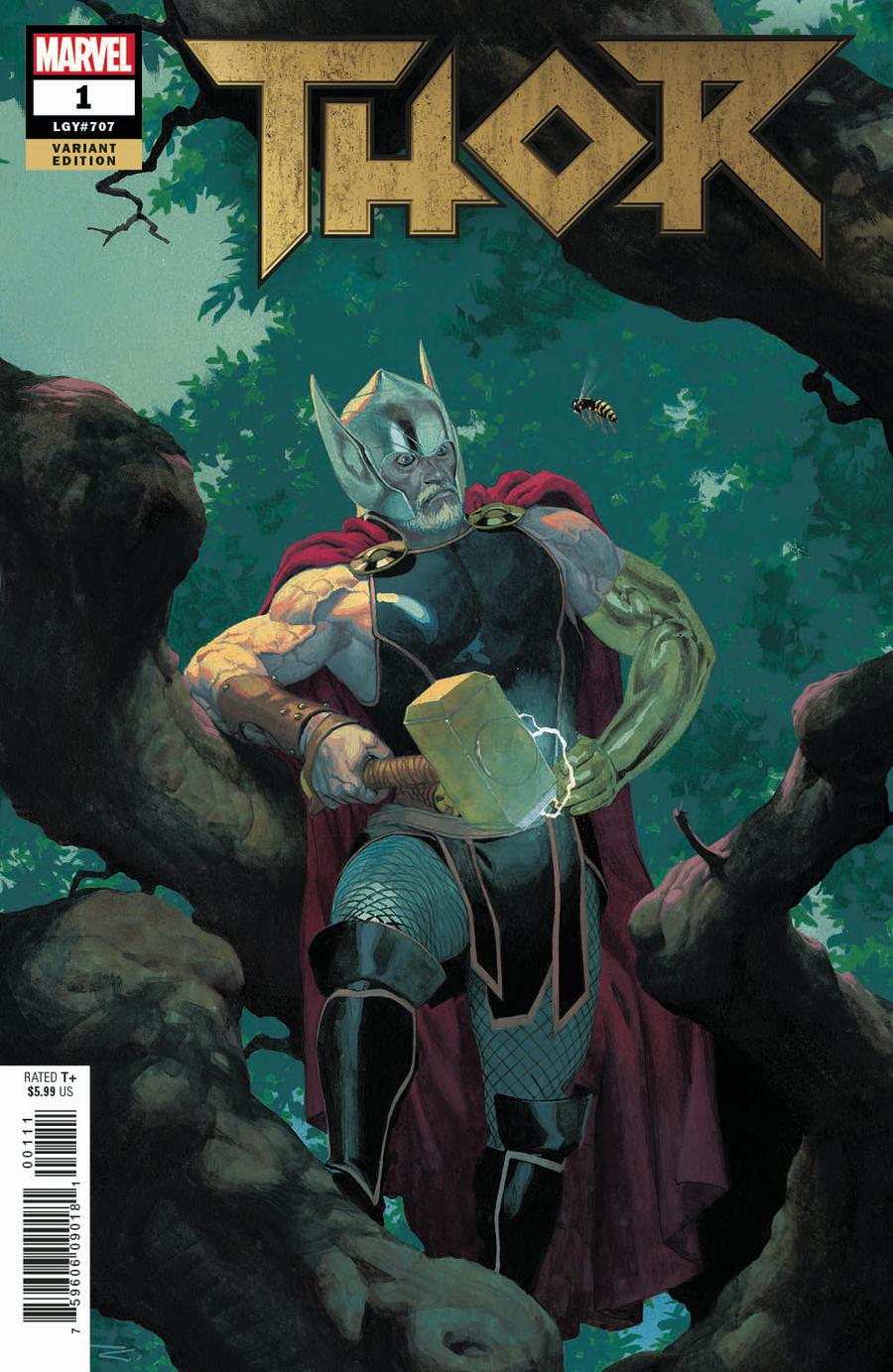 Thor Vol 5 #1 Cover G Incentive Esad Ribic Variant Cover