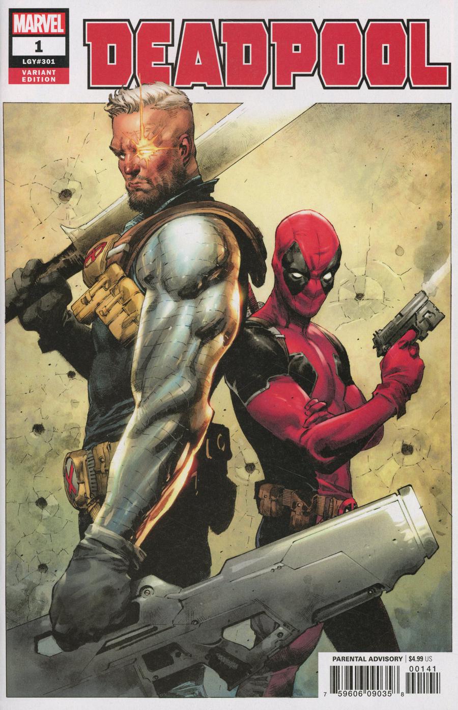 Deadpool Vol 6 #1 Cover G Incentive Jerome Opena Variant Cover
