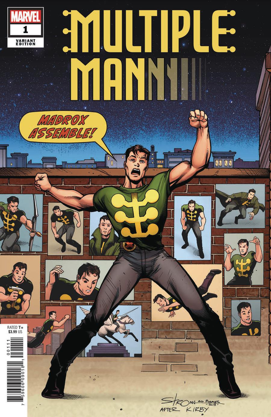 Multiple Man #1 Cover C Incentive Larry Stroman Variant Cover