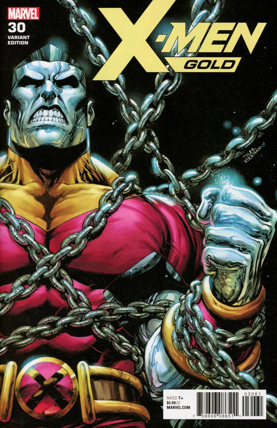 X-Men Gold #30 Cover D Incentive Tyler Kirkham Colossus Variant Cover (Til Death Do Us Part Part 6)
