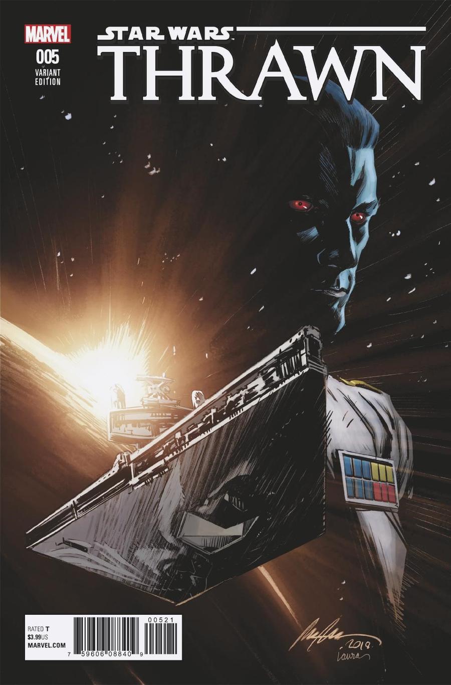 Star Wars Thrawn #5 Cover B Incentive Rafael Albuquerque Variant Cover