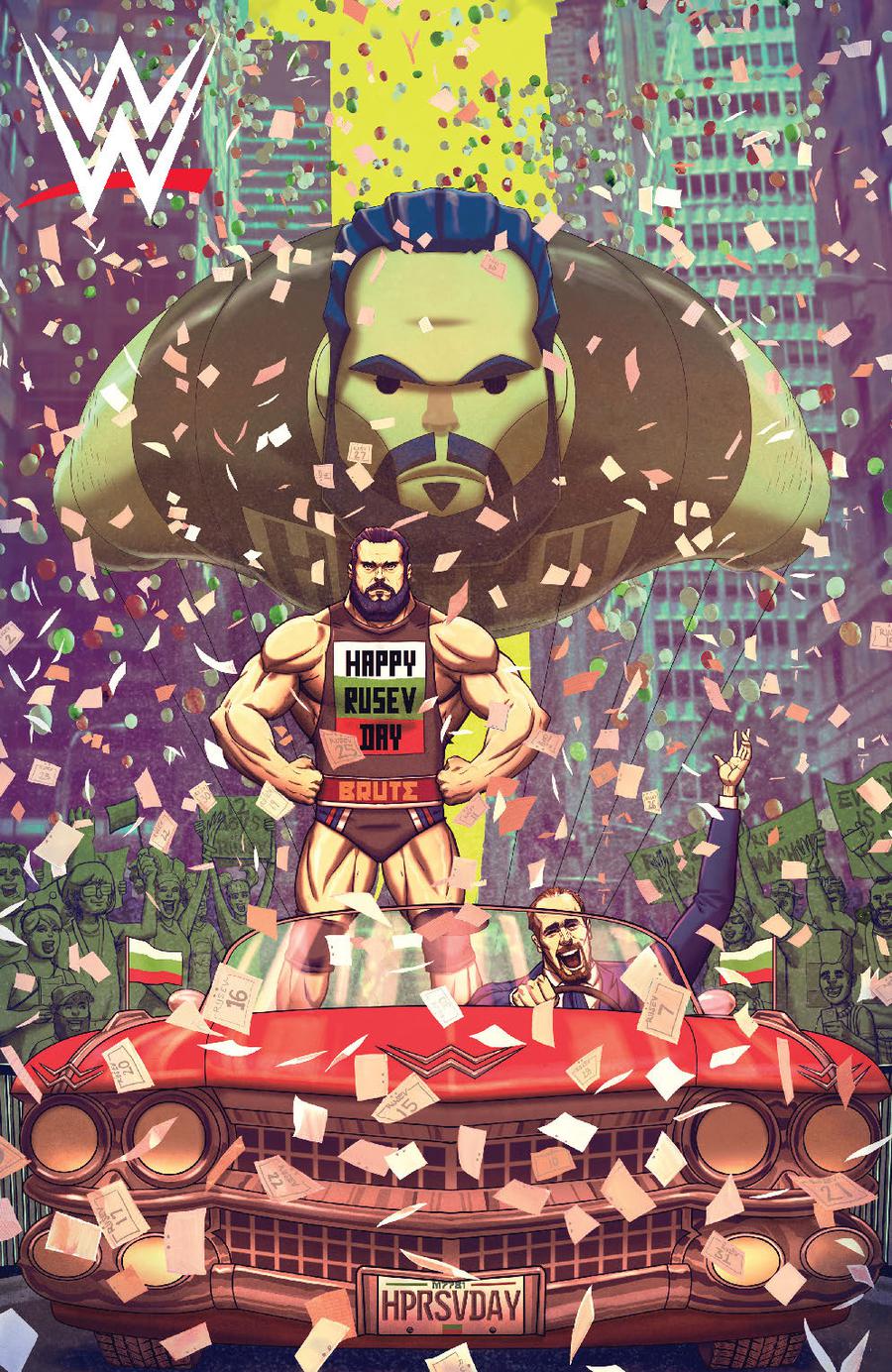 WWE #18 Cover D Incentive Marco DAlfonso Virgin Variant Cover