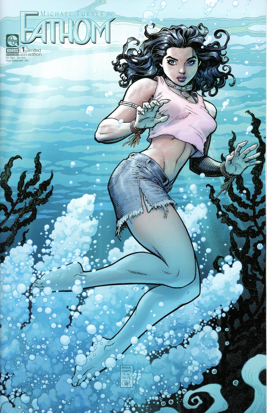 Fathom Vol 5 #1 Cover E Incentive Arthur Adams Variant Cover