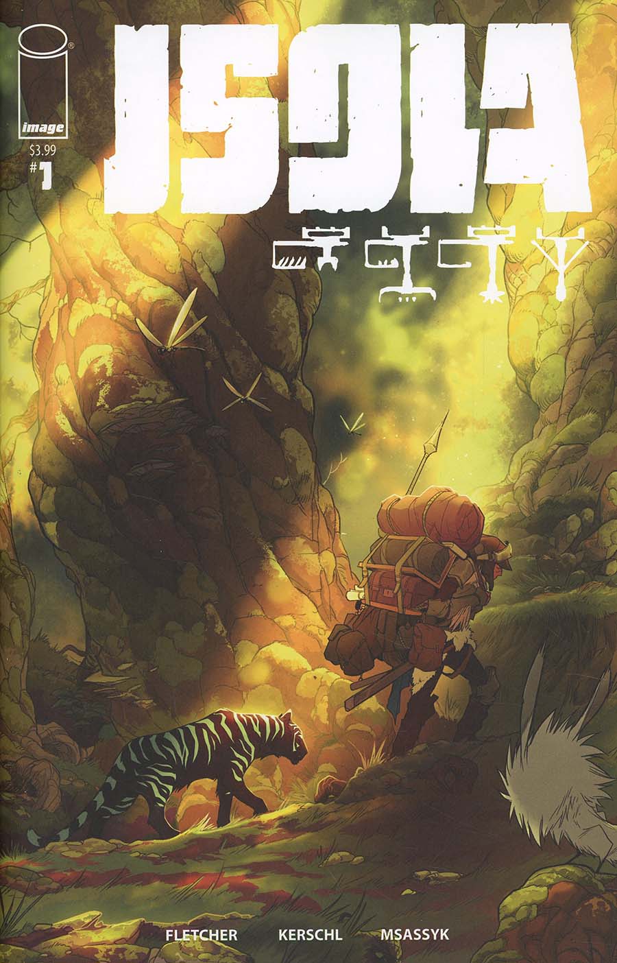 Isola #1 Cover B Variant Karl Kerschl & Msassyk Cover