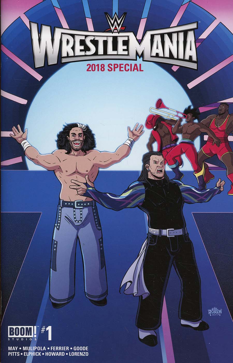 WWE Wrestlemania 2018 Special #1 Cover B Variant Will Robson Cover