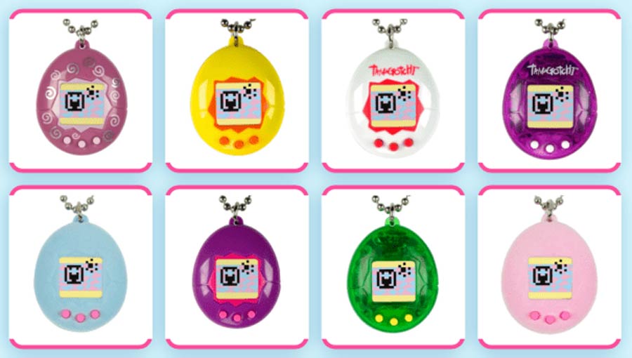 Chibi Tamagotchi Wave 2 8-Piece Display