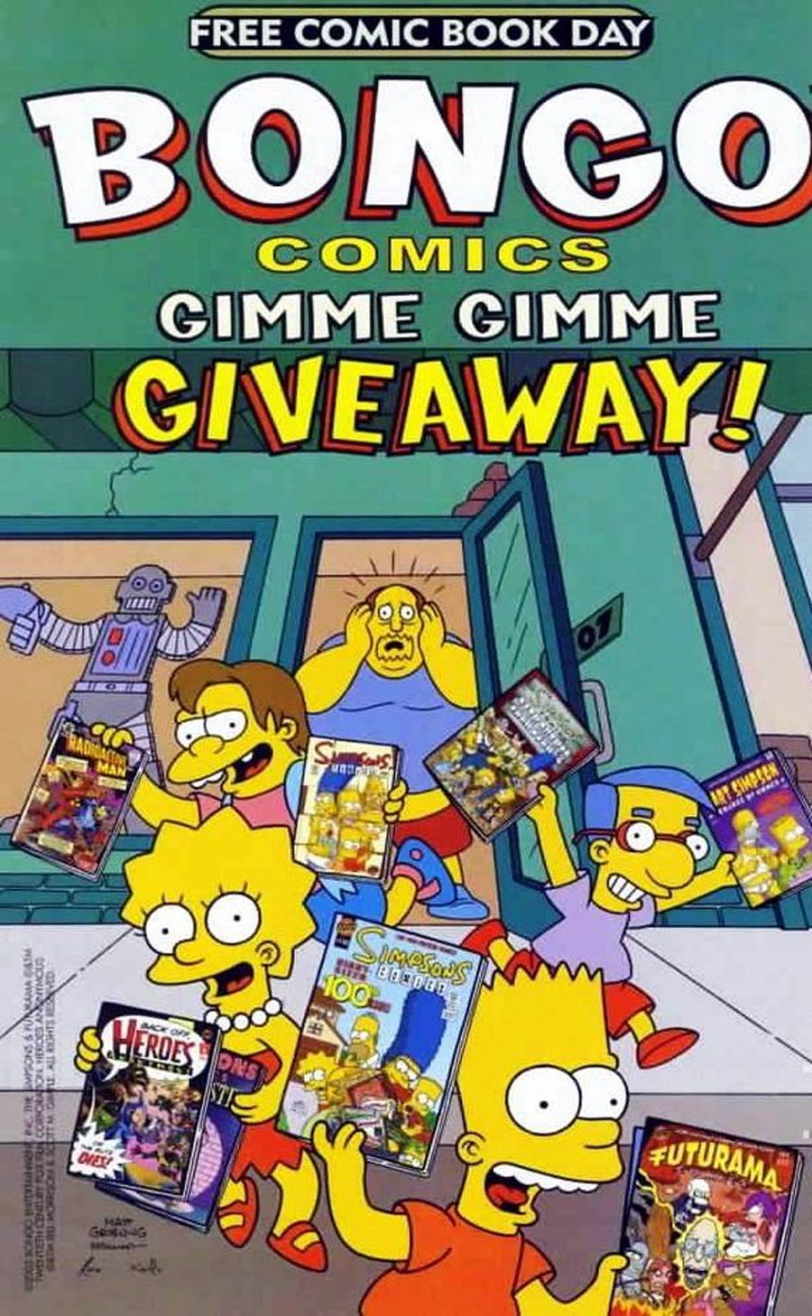 Bongo Comics Gimme Gimme Giveaway FCBD 2005
