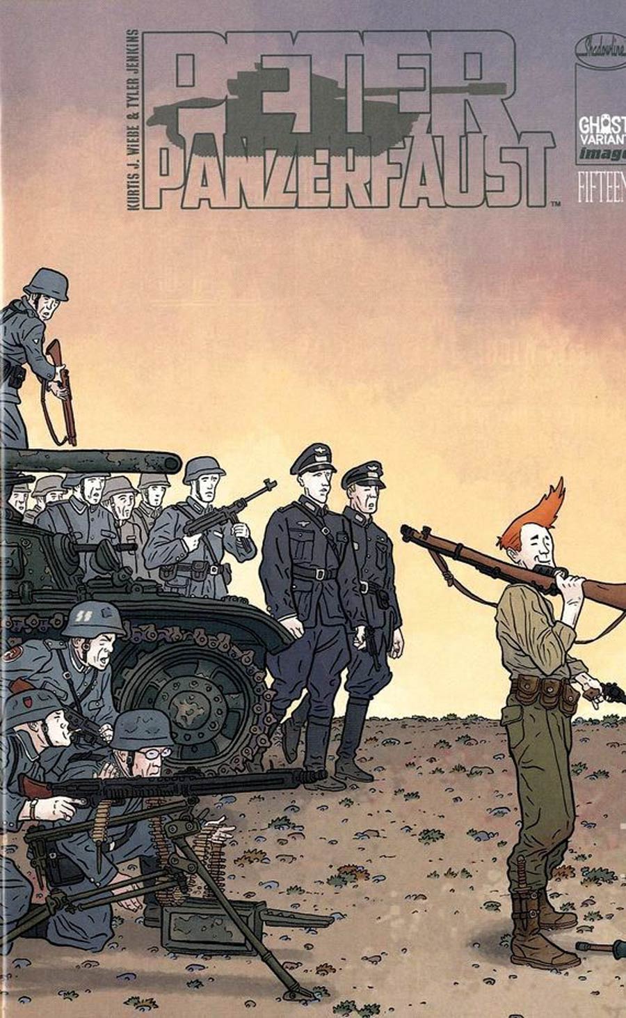 Peter Panzerfaust #15 Cover C Ghost Wraparound Variant Cover Geof Darrow