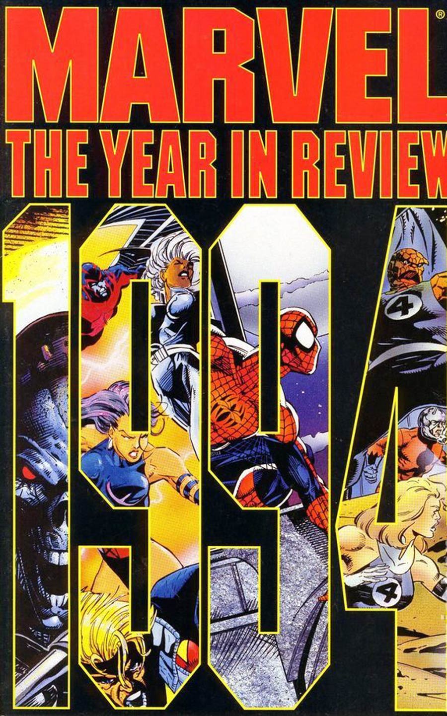 Marvel Year In Review Magazine #6 1994