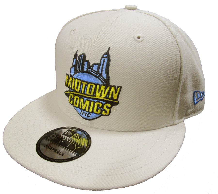 Midtown Comics Logo Mens Stone 950 Snapback Cap Powered By New Era