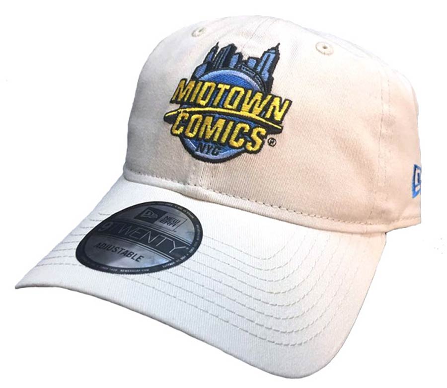 Midtown Comics Logo Mens Stone 920 Buckle Strap Cap Powered By New Era