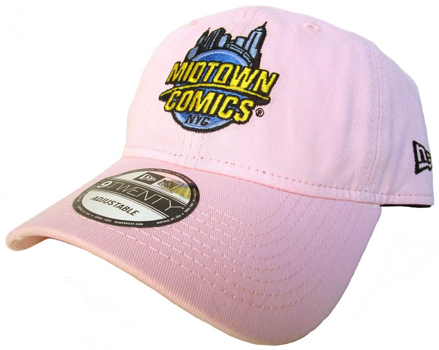 Midtown Comics Logo Pink 920 Buckle Strap Cap Powered By New Era