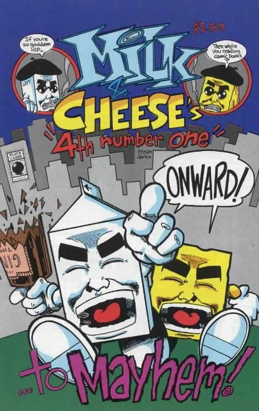 Milk And Cheese #4 (4th Number One) Cover B 2nd Ptg