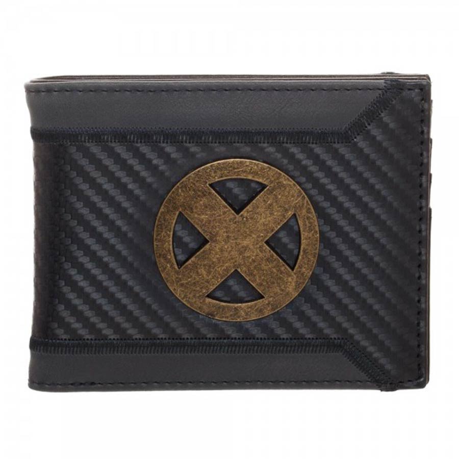 X-Men Carbon Fiber Bi-Fold Wallet