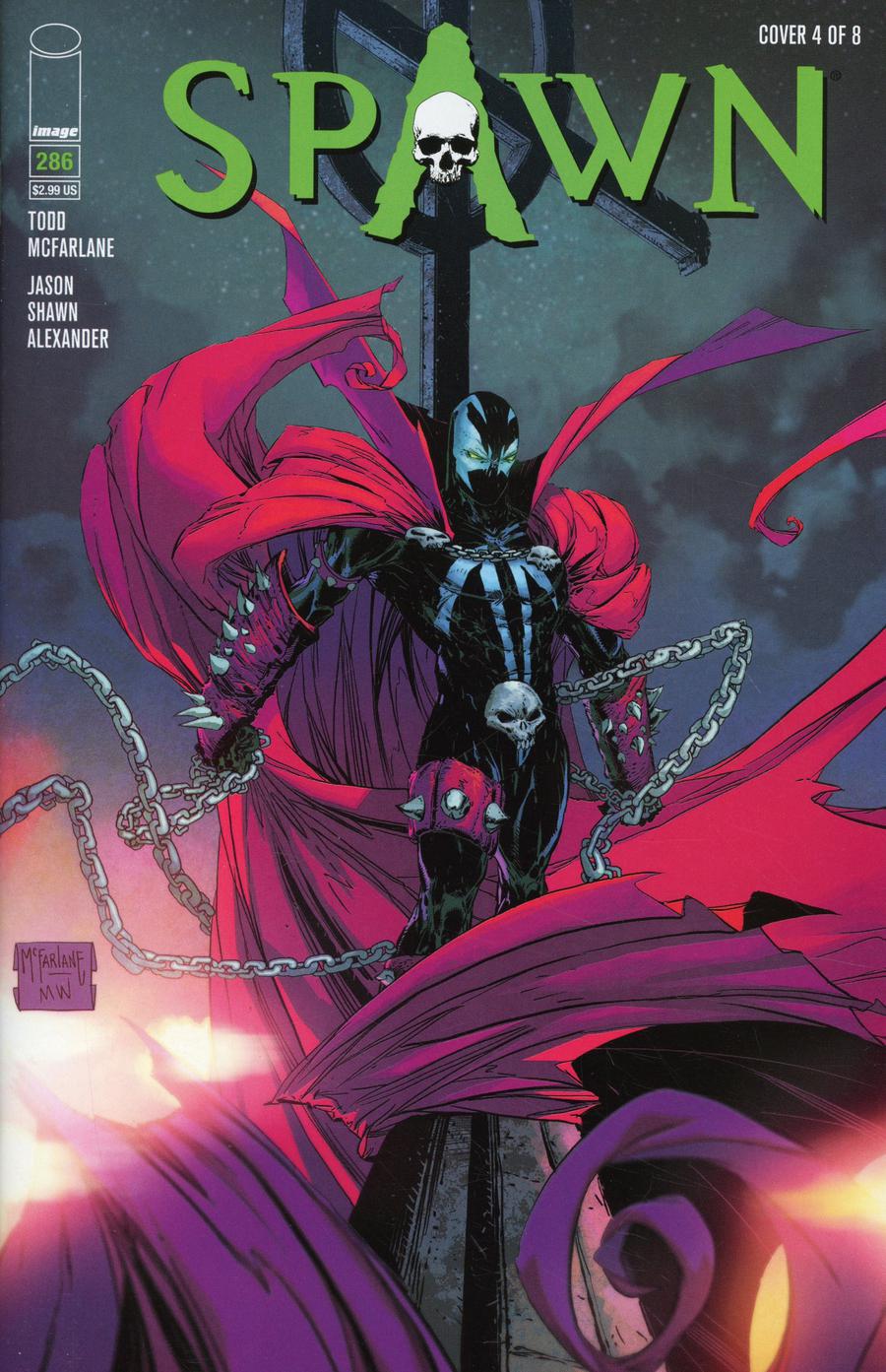 Spawn #286 Cover D Variant Todd McFarlane & Matthew Wilson Cover