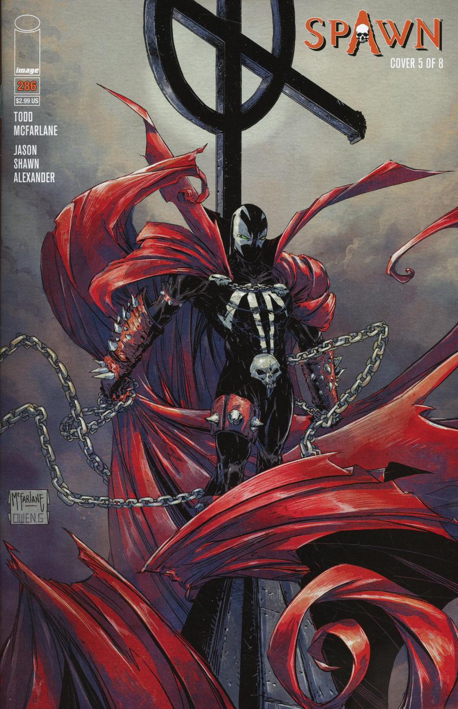 Spawn #286 Cover E Variant Todd McFarlane & Owen Gieni Cover