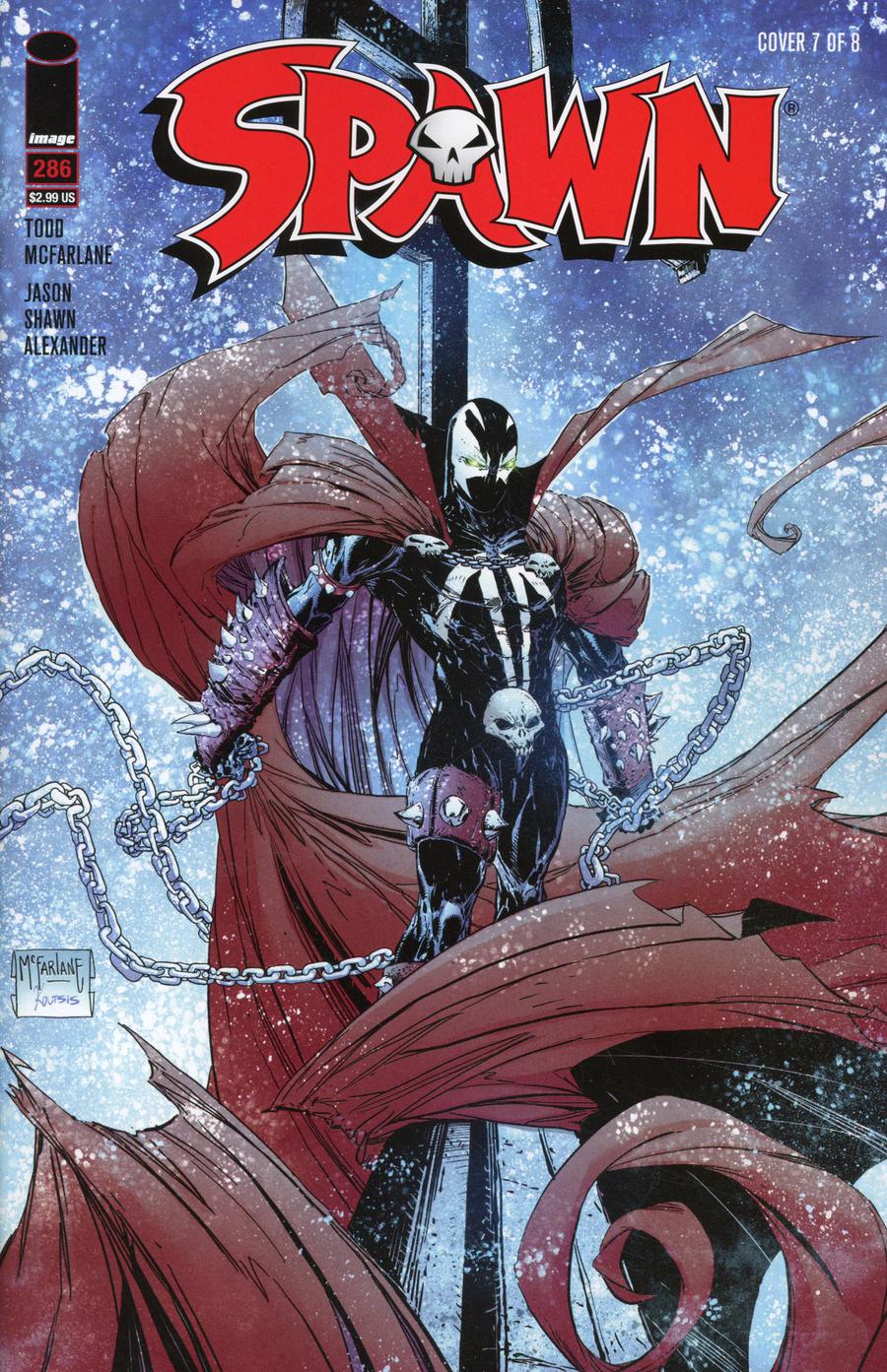 Spawn #286 Cover G Variant Todd McFarlane & Nikos Koutsis Cover