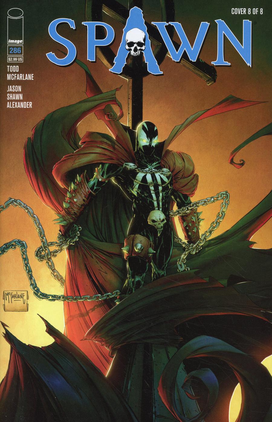 Spawn #286 Cover H Variant Todd McFarlane & Jean-Francois Beaulieu Cover