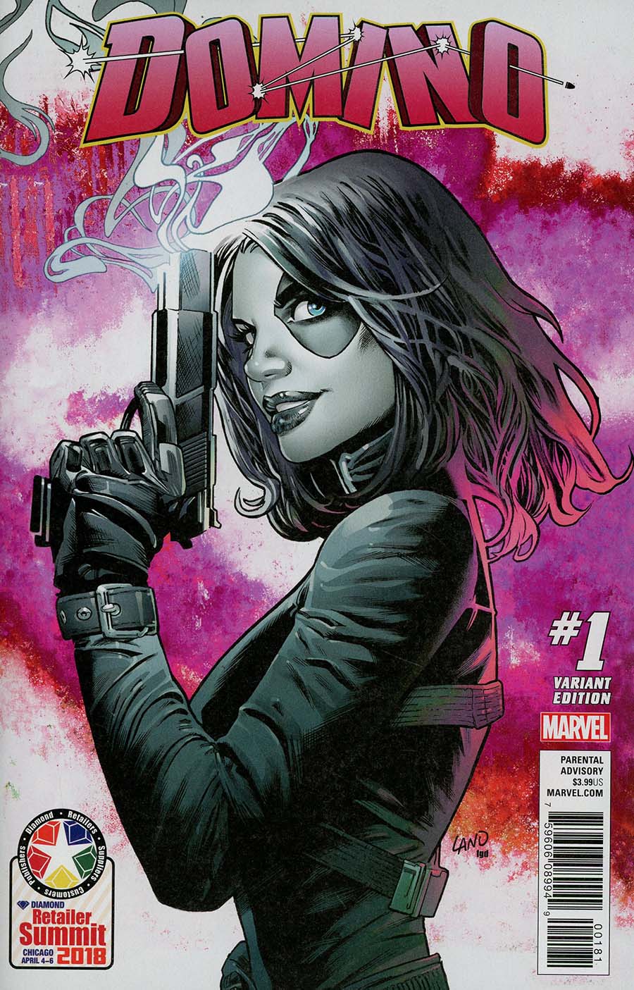 Domino Vol 3 #1 Cover D Variant Retailer Summit 2018 Greg Land Cover