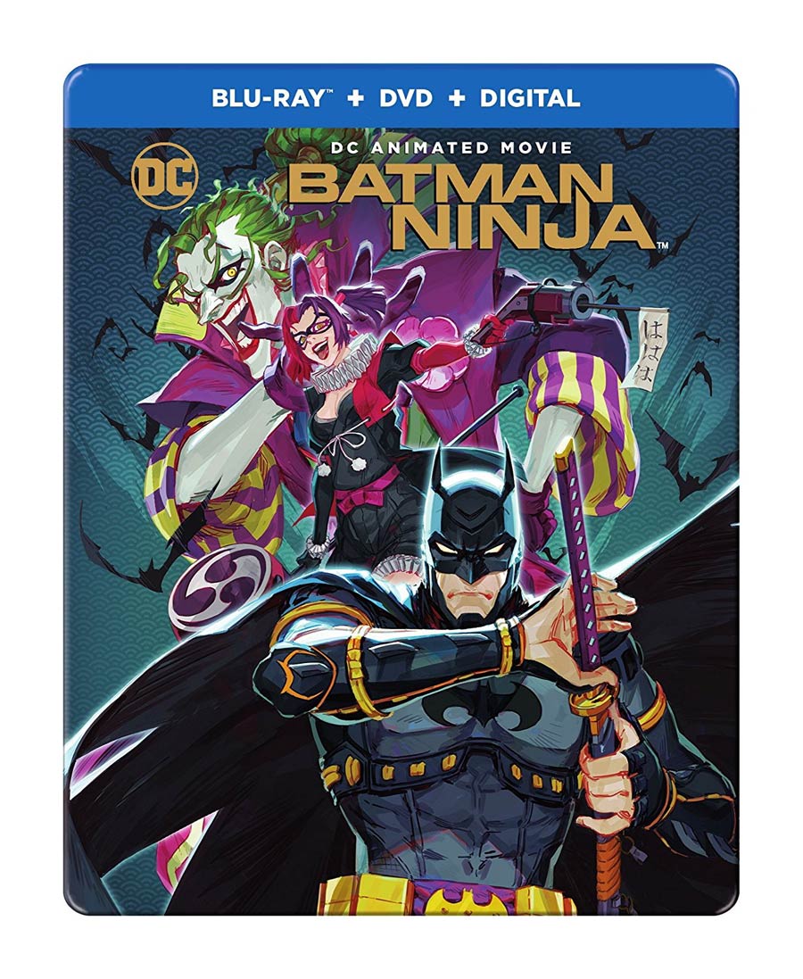 Batman Ninja Steelbook Blu-ray DVD