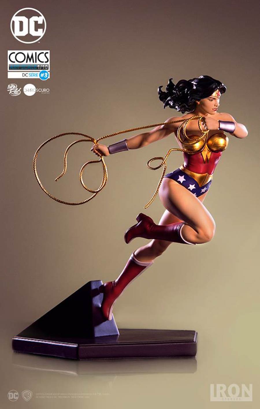 Wonder Woman Art Scale 1/10 Scale Ivan Reis 7.48-inch Statue