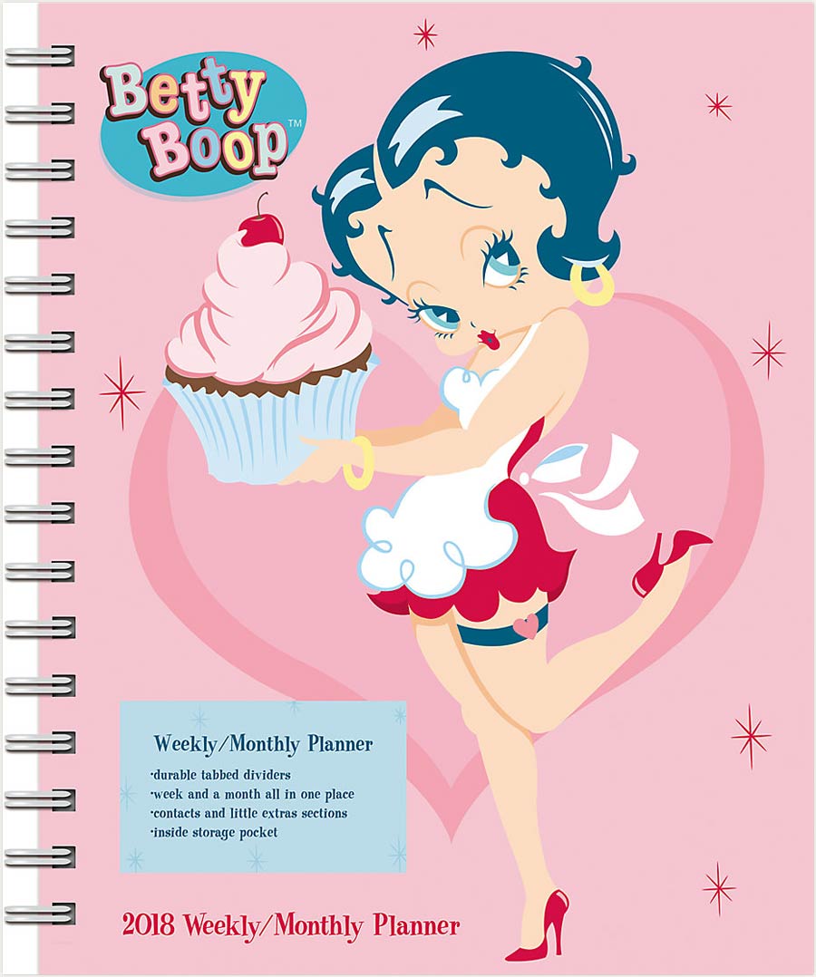 Betty Boop 2019 7x8.5-inch Engagement Calendar