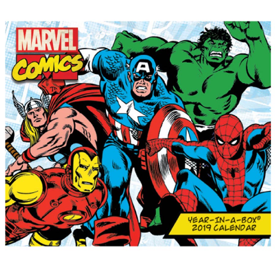 History Of Marvel 2019 6x5-inch Page-A-Day Calendar