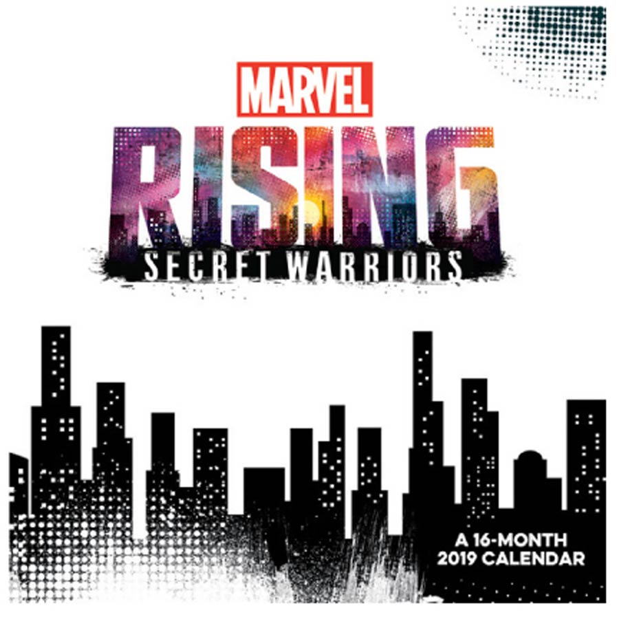 Marvel Rising Secret Warriors 2019 12x12-inch Wall Calendar