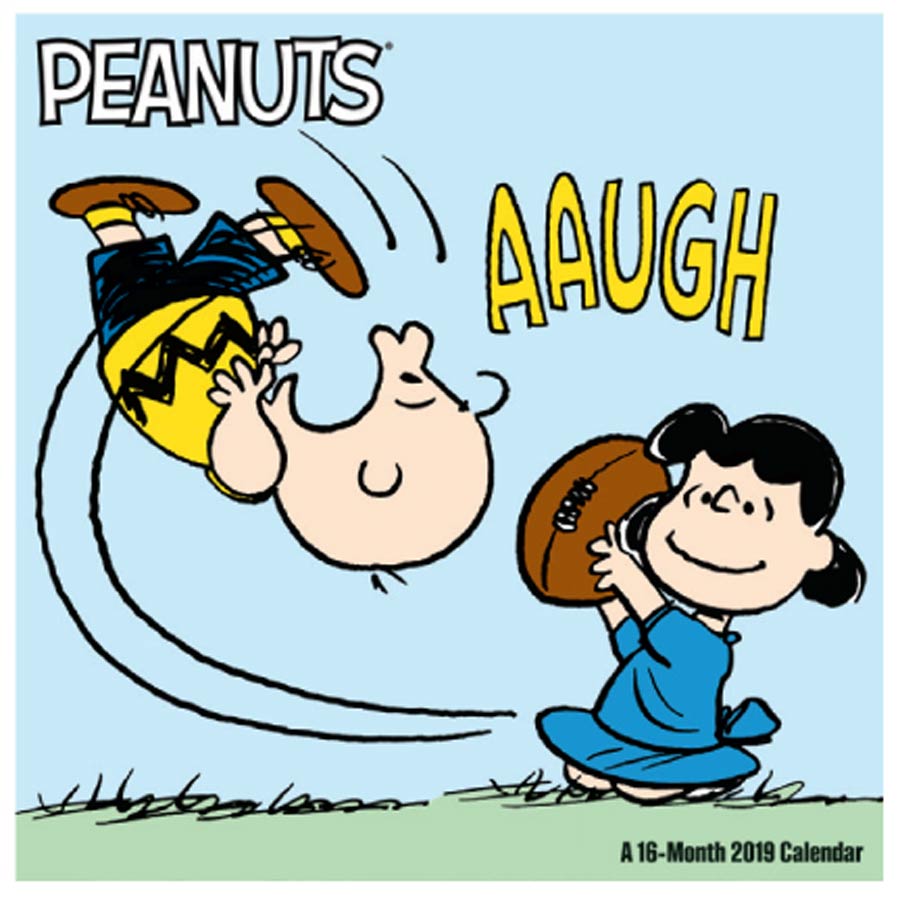 Peanuts AAUGH 2019 12x12-inch Wall Calendar