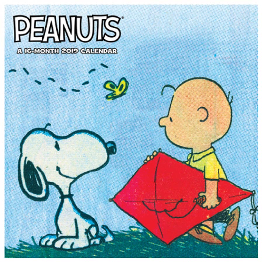 Peanuts Kite 2019 12x12-inch Wall Calendar