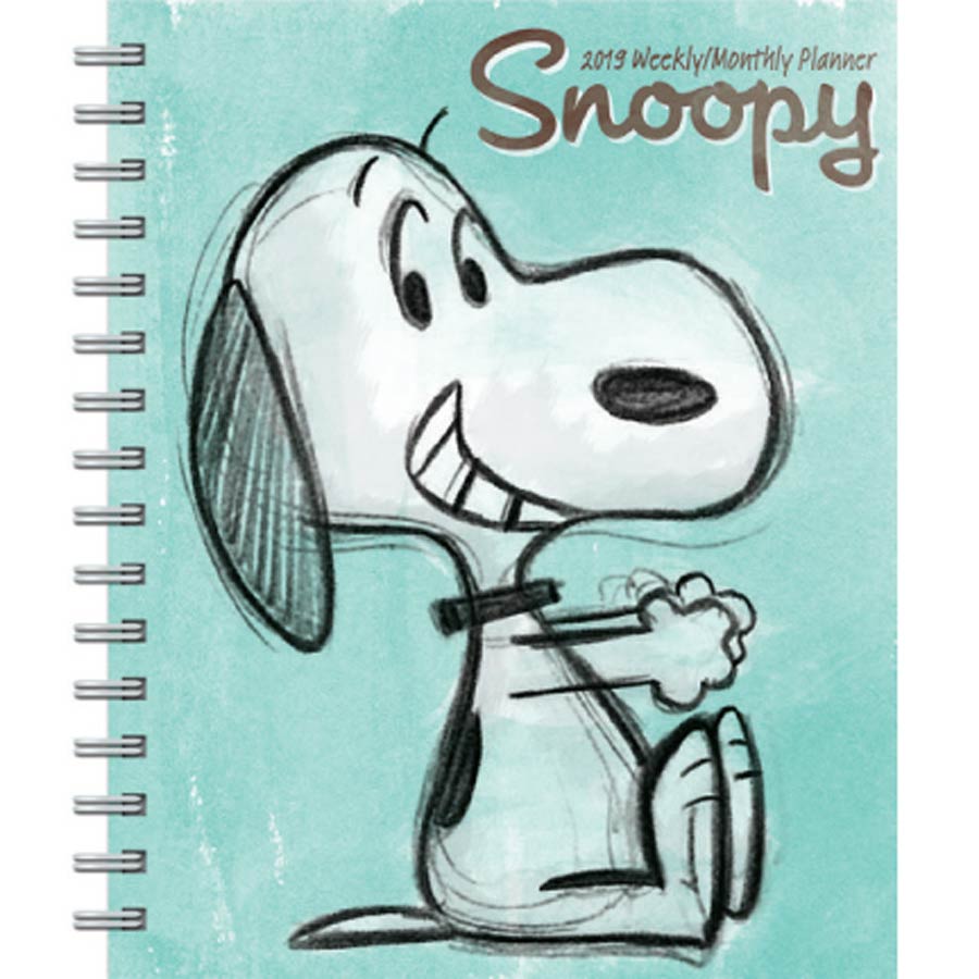 Peanuts 2019 7x8.5-inch Engagement Calendar