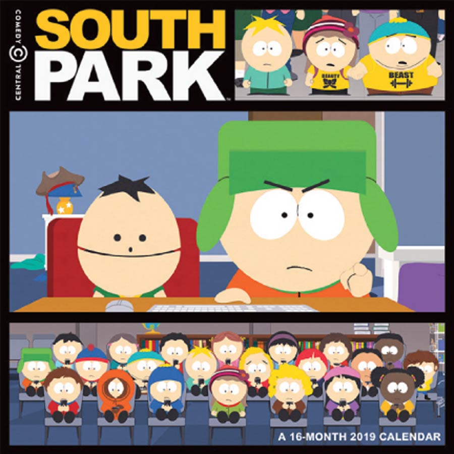 South Park 2019 12x12-inch Wall Calendar