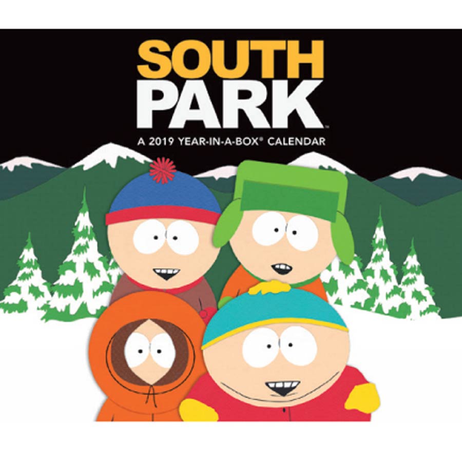 South Park 2019 6x5-inch Page-A-Day Calendar